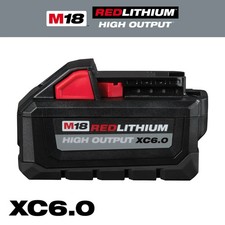 Milwaukee 48-11-1865 M18 REDLITHIUM HIGH OUTPUT XC6.0 18V Lithium-Ion Battery