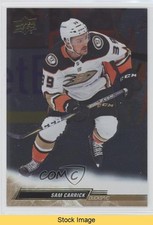 2022-23 Upper Deck Series 2 Silver Foil Sam Carrick #254 READ 13bh