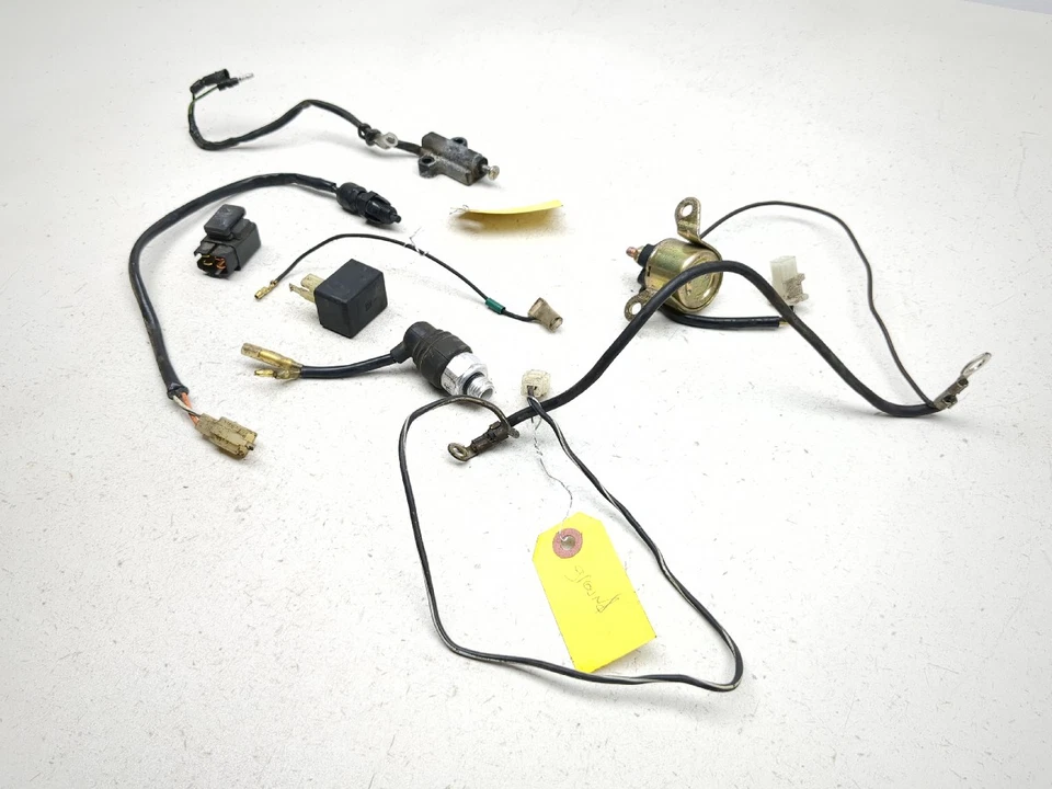 92-97 Suzuki VS800 Intruder 800 Juego de relés Pata de cabra Interruptor de freno de arranque Foto 3 de 4