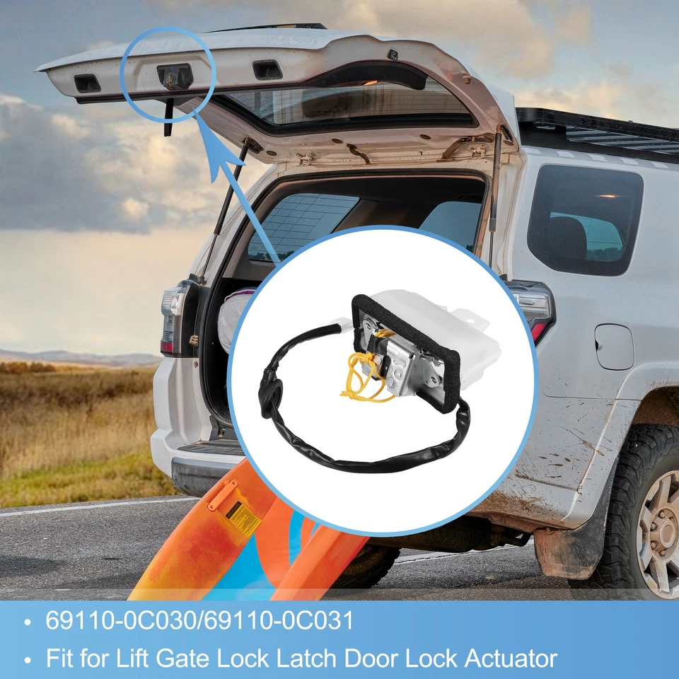 Pack of 1 For Toyota Sequoia 08-21 Car Rear Hatch Latch Liftgate Lock Actuator - Изображение 3 из 4