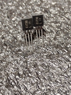 2SC1730 NPN NEC Transistors Hi-Frequency 1100-MHz (L) Rank Hfe Qty-2