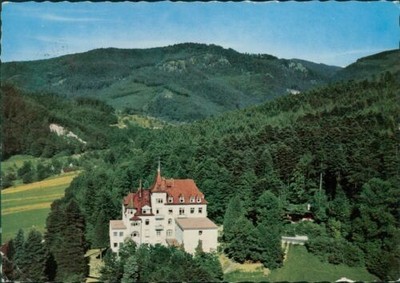 Postcard Badenweiler Black Forest Sanatorium House by the Forest (9952)