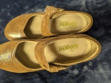 Alegria "Ella Desert Essence"  Mary Jane, Sz EU 39, US 8.  Sparkle Brown Color.