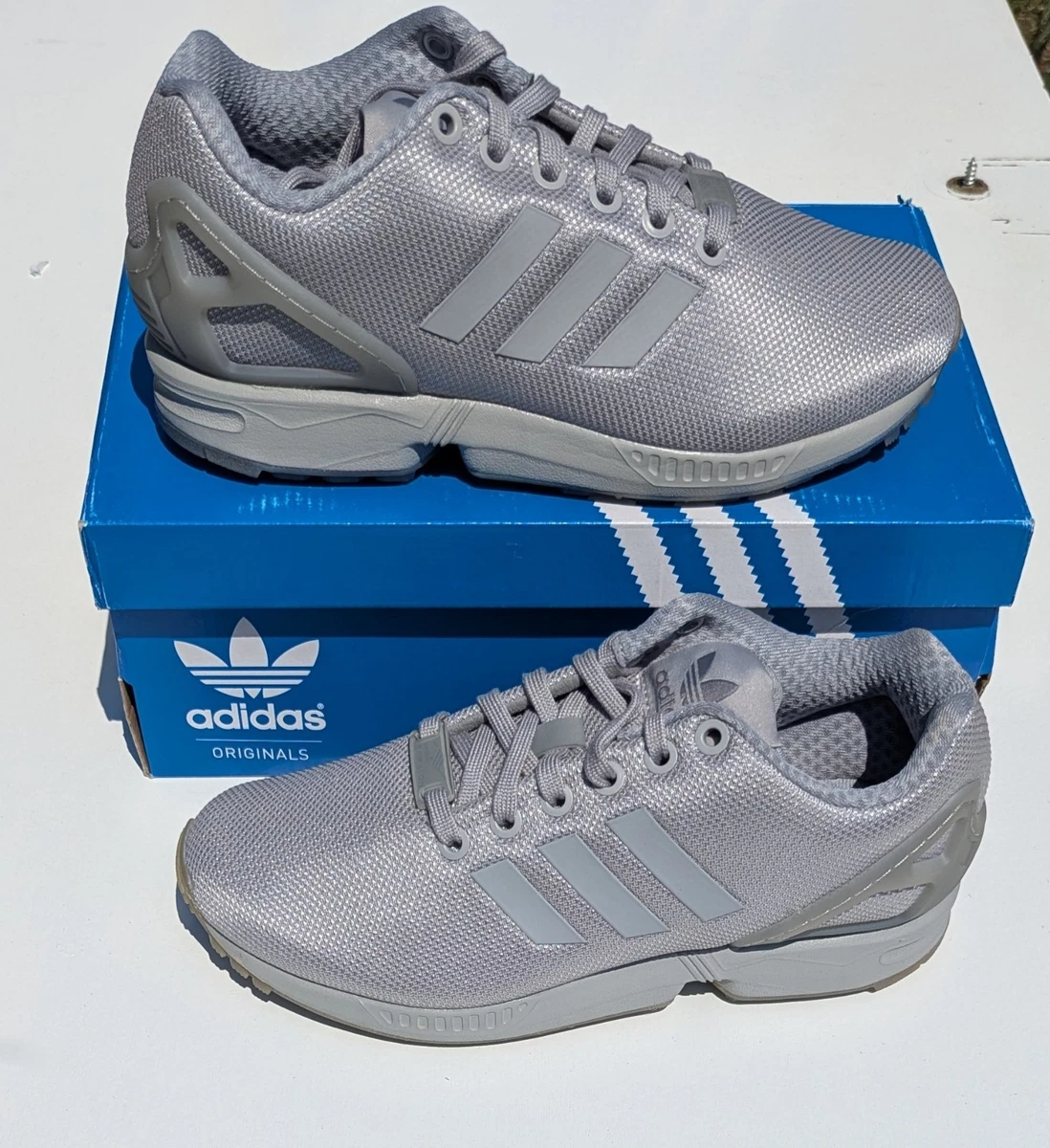 adidas ZX Flux Grey - AQ3099 for Sale | Authenticity Guaranteed | eBay