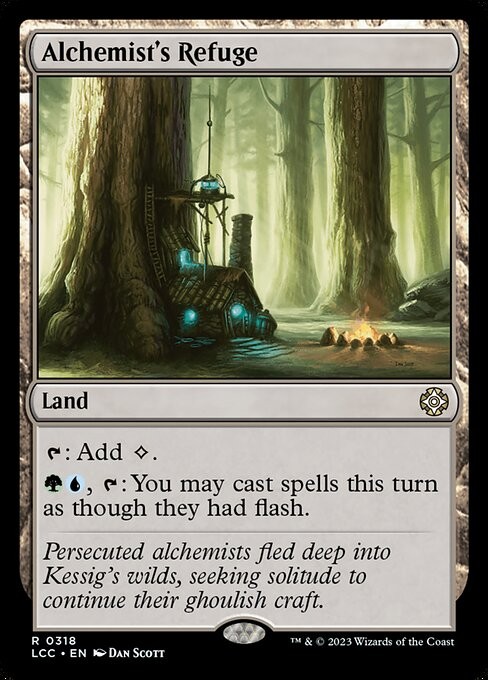 Alchemist's Refuge 318 R Normal LCC MTG NM