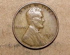 1937   S    Mint Lincoln Wheat Cent   ACTUAL  COIN                   90531225-06