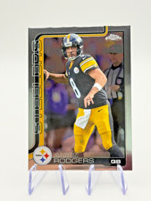2025 Topps Chrome Pittsburgh Steelers Aaron Rogers Football Card #255