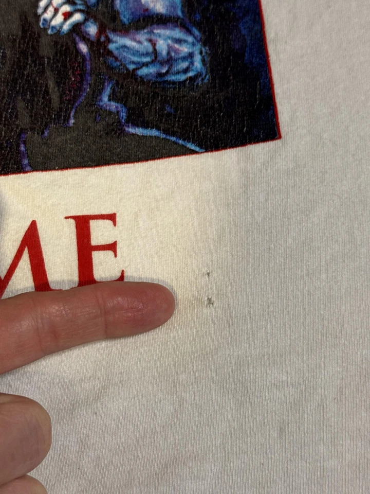 Supreme The Crow Shirt Mens Medium White James O'Barr Graphic Movie Tee 2021 USA - Image 3 of 4