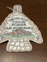 Vintage 1950s-60s PHILMONT SCOUT RANCH Boy Scout Arrowhead PATCH Cimarron 12