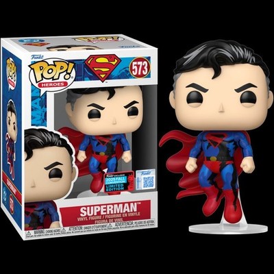 Funko Pop Heroes Superman #573 2023 Fall Convention Limited Edition