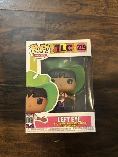 Funko Pop! Rocks TLC Lisa Left Eye Lopez Vinyl Figure #229 NM-Mint