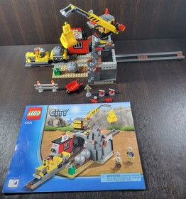 Lego City Set #4204 The Mine 100% Complete With Instruction Manual