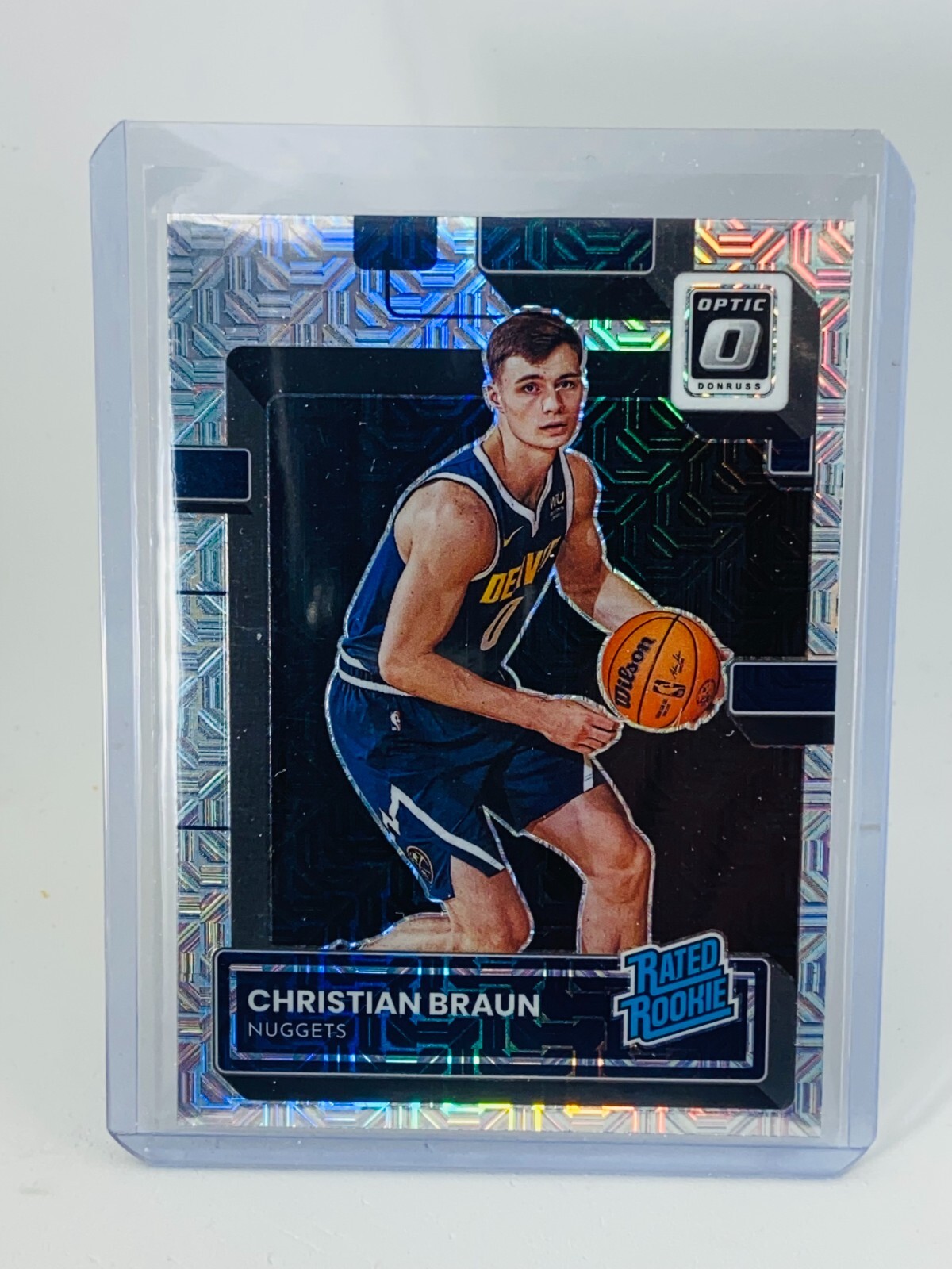 2022-23 Panini Donruss Optic Christian Braun Rated Rookie Choice #238