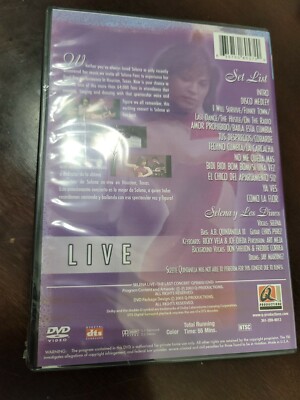 SELENA LIVE THE LAST CONCERT DVD BRAND NEW QUINTANILLA PEREZ