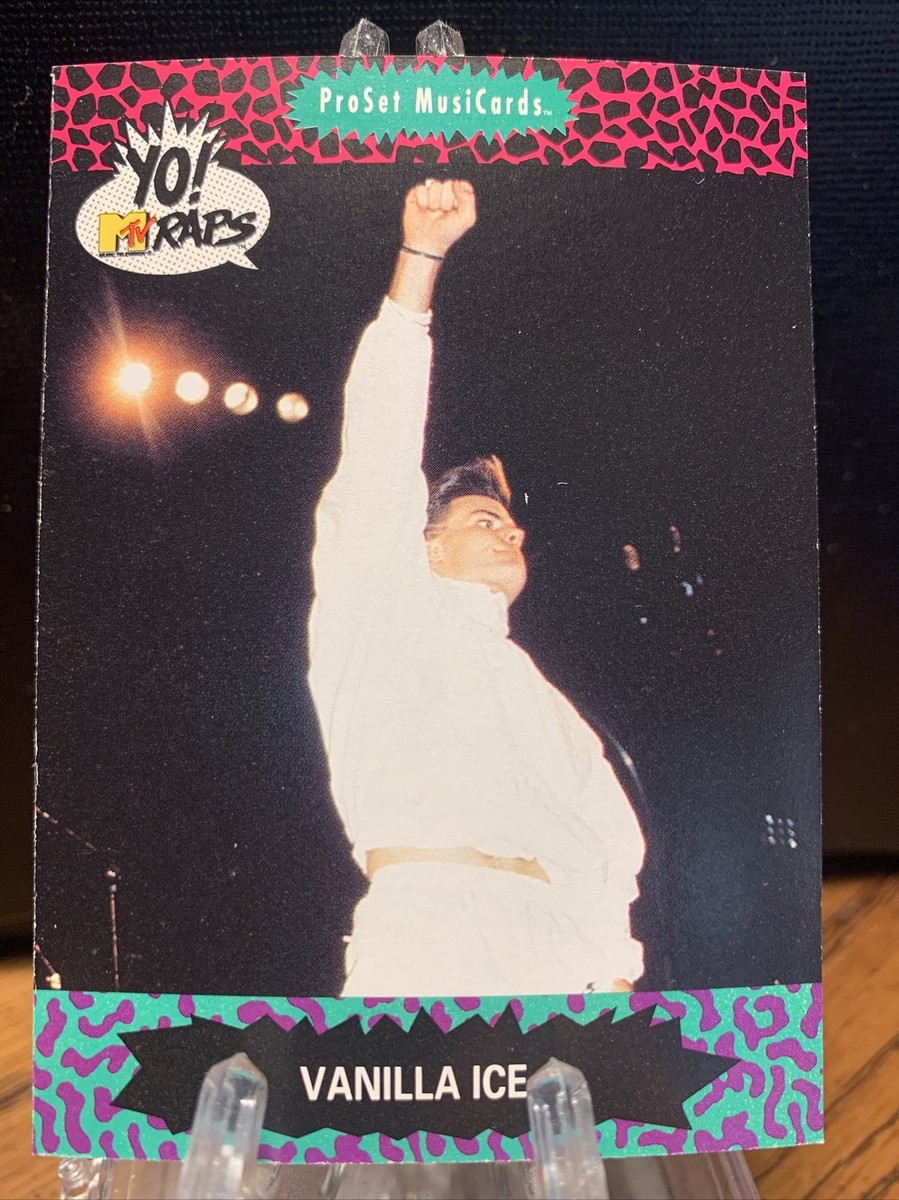1991 Pro Set Yo! MTV Raps #87 Vanilla Ice | eBay