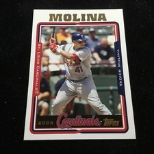 2005 Topps #632 Yadier Molina St. Louis Cardinals