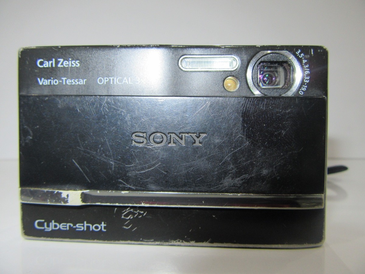 Sony Cyber-shot DSC-T90 12.1MP Digital Camera - Black for sale