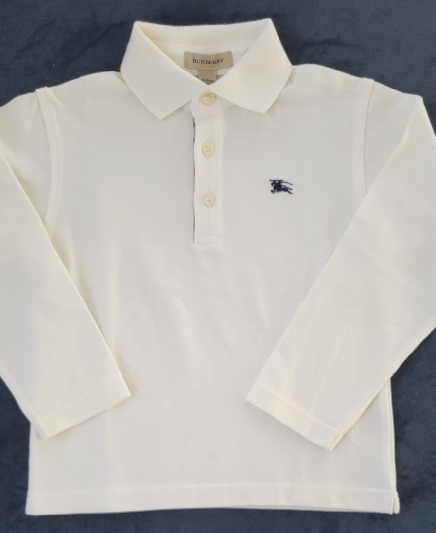 BURBERRY ポロシャツ 164cmホワイト Amazon | [BURBERRY] [バーバリー] ポロシャツ トップス