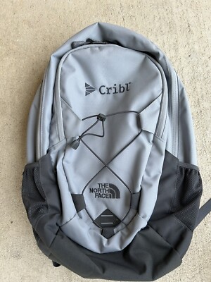 north face backpack for work Custom Logo The Cosmic Blue/Asphalt Grey Fall Line Made from 50 Travel Backpacks Built To Last