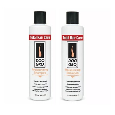 2x Doo Gro Feuchtigkeitsspendendes Shampoo für totale Haarpflege 10oz