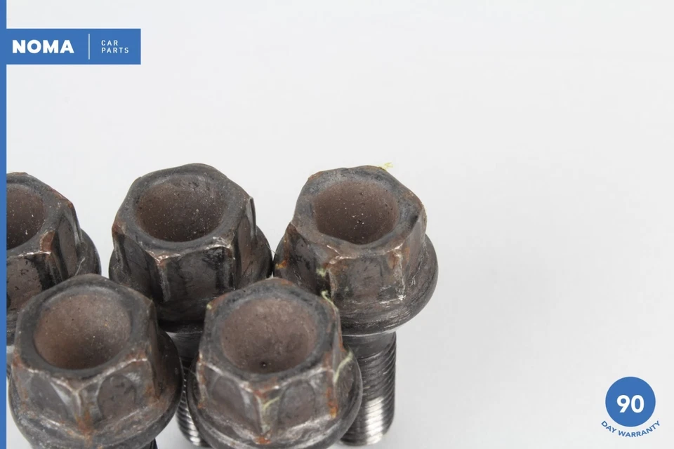 06-13 BMW 328i 335i E90 E91 E92 E93 Juego de 5 pernos de llanta de rueda 6781150 OEM Foto 3 de 4