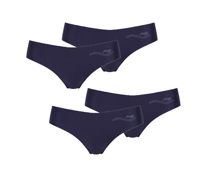 sloggi Tanga Slip Größe S 4er Pack blau UVP 59,80   Slips Unterhose Zero Feel