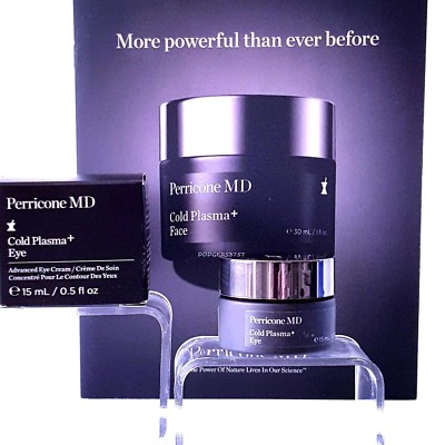 PERRICONE MD COLD PLASMA PLUS + EYE 0.5 OZ  SIZE! NEW- AUTHENTIC! AMAZING! BOX