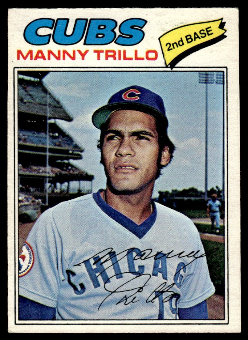 1977 O-Pee-Chee Manny Trillo Chicago Cubs #158 R49