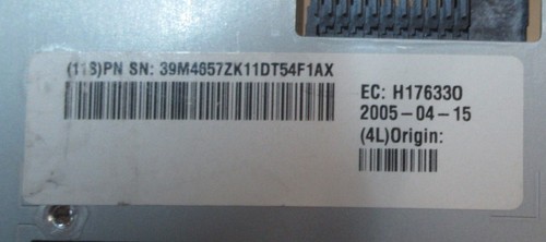 IBM HS20 Blade Server 8843-L1Y 2x Intel Xeon SL8RW 2.80GHz 1GB Ram 2x 2.5" Bays - Picture 6 of 6