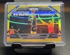 2022-23 Panini Prizm GOLD Widescreen Ja Morant Memphis Grizzlies 08/10 SSP RARE