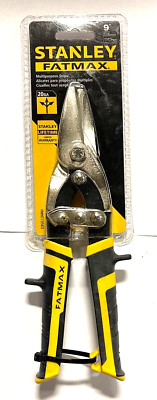 Stanley FATMAX 9'' Multi-Purpose Snips 20GA Slip-Resistant Grip FMHT73563! NEW!