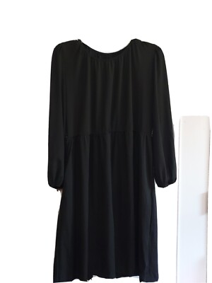 SHEIN  PLUS SIZE 2X  BLACK LONG SLEEVE DRESS 