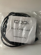 CODI - Laptop Computer Office Desk Cable Key Lock New