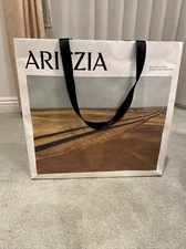 ARITZIA PAPER SHOPPING / GIFT BAG BIG 18.5"W X 17.5"H X6.5" Philip Di Corcia Art