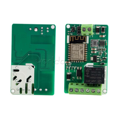 ESP8266 ESP-12F 220V WIFI Relay 10A DC 7-30V Network Module HTTP Control Board