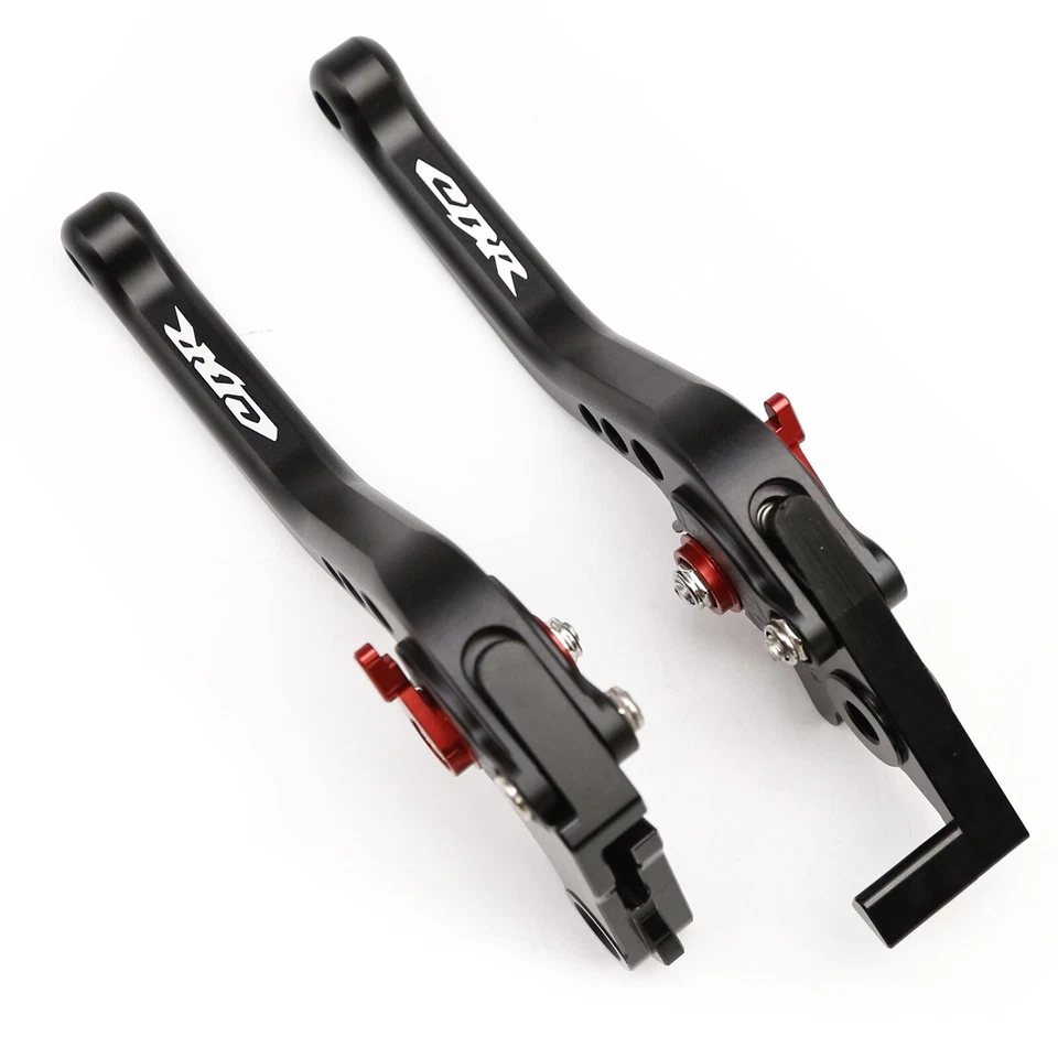 Alavanca de embreagem de freio curta preta CNC para HONDA CBR600RR CBR1000RR 2007-2022 16 17 - Imagem 2 de 4