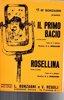 @SC3 DER ERSTE KUSS ROSELLINA BONZAGNI Partitur O.238
