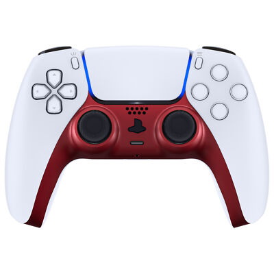 DIY Replacement Cover With Accent Rings Decorative Trim Shell For PS5 Controller