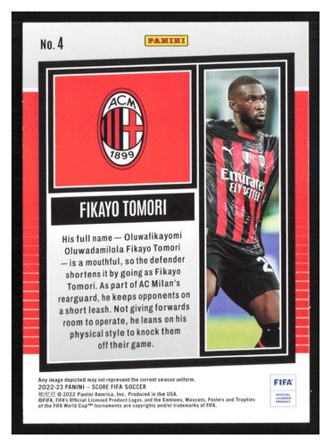2022-23 Panini Score FIFA base cards, variants and inserts - Picture 6 of 379