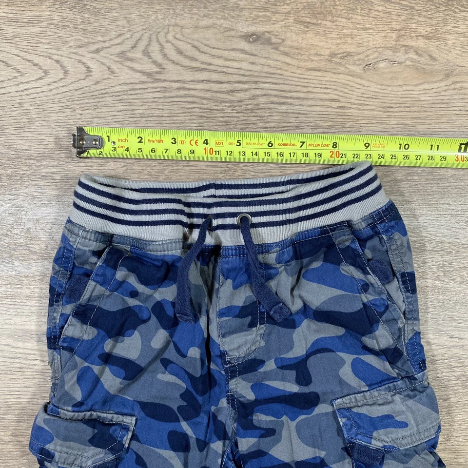 Hanna Andersson 伪装裤子绝缘男孩尺寸 100 厘米 4 美国蓝色 — 第 4/4 张图片