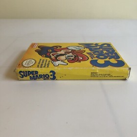 1990 Vintage SUPER MARIO BROS 3 COMPLETE Nintendo NES Video Game W Box & Manual