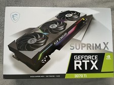 Msi Geforce Rtx 3070ti Suprim X 8gb Gddr6 Graphics Card