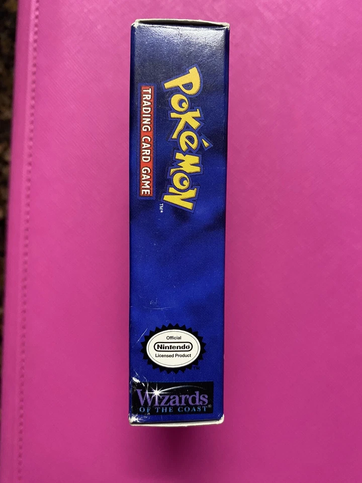 1999 Pokemon Trainer Deck A Box Brock’s Deck OPENED NO CARDS - Image 4 of 4