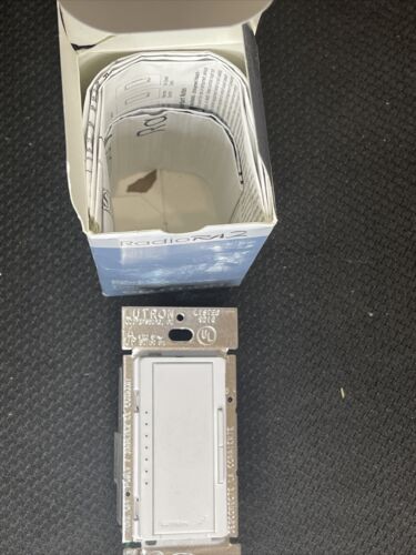 Lutron Radio RA2 Remote Dimmer SwitchRRD-6D-WH GREAT!! - Picture 2 of 3