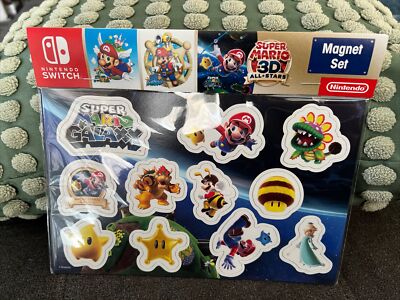 NEW RARE Super Mario 3D All-Stars Magnet Set Target Exclusive Promo nintendo