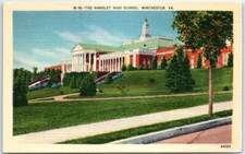 Postcard - The Handley High School, Winchester, Virginia, USA, North America