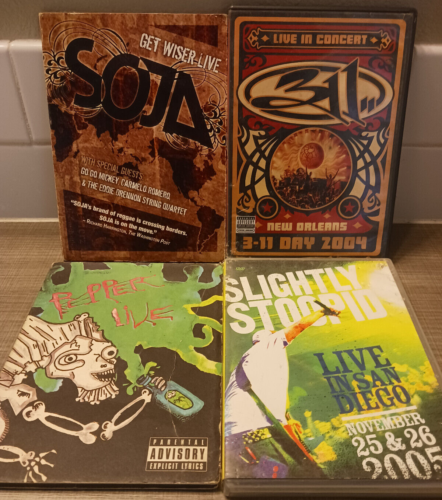 Reggae DVD Collection: 311,SOJA, Pepper, Slightly Stoopid - Picture 1 of 21