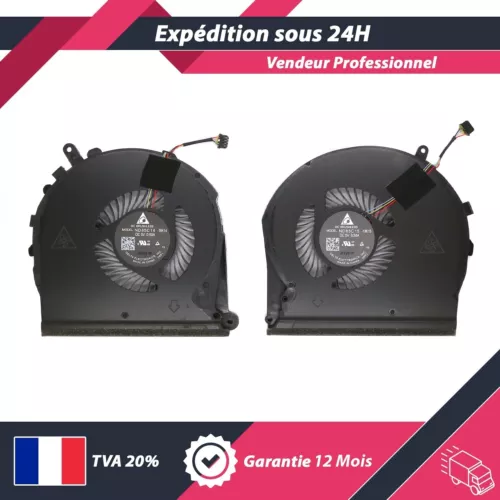 VENTILATEURS CPU & GPU FAN HP GAMING PAVILION 17-CD2033NF 17-CD2091NF