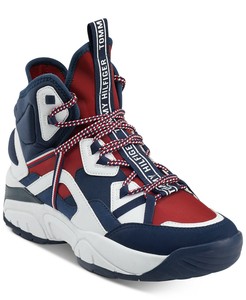 tommy hilfiger mens high top sneakers
