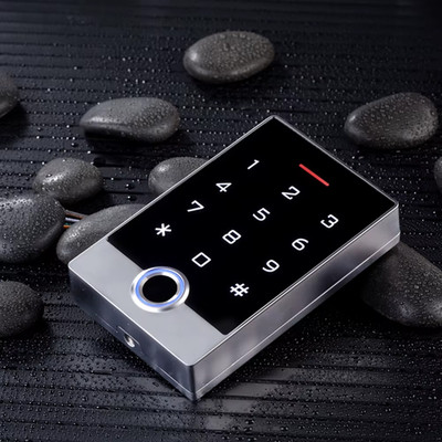 WIFI Tuya APP Keyless Door Lock Waterproof Fingerprint Access Control Keypad Out